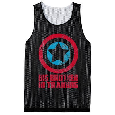 Big Brother In Training Big Bro Superhero Mesh Reversible Basketball Jersey Tank