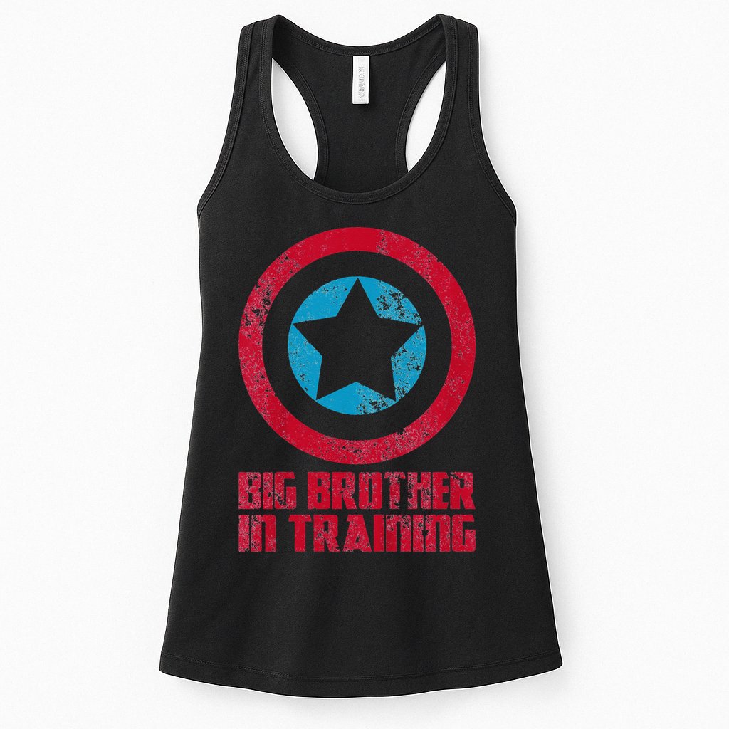 Big Brother In Training Big Bro Superhero Womens Tank Top