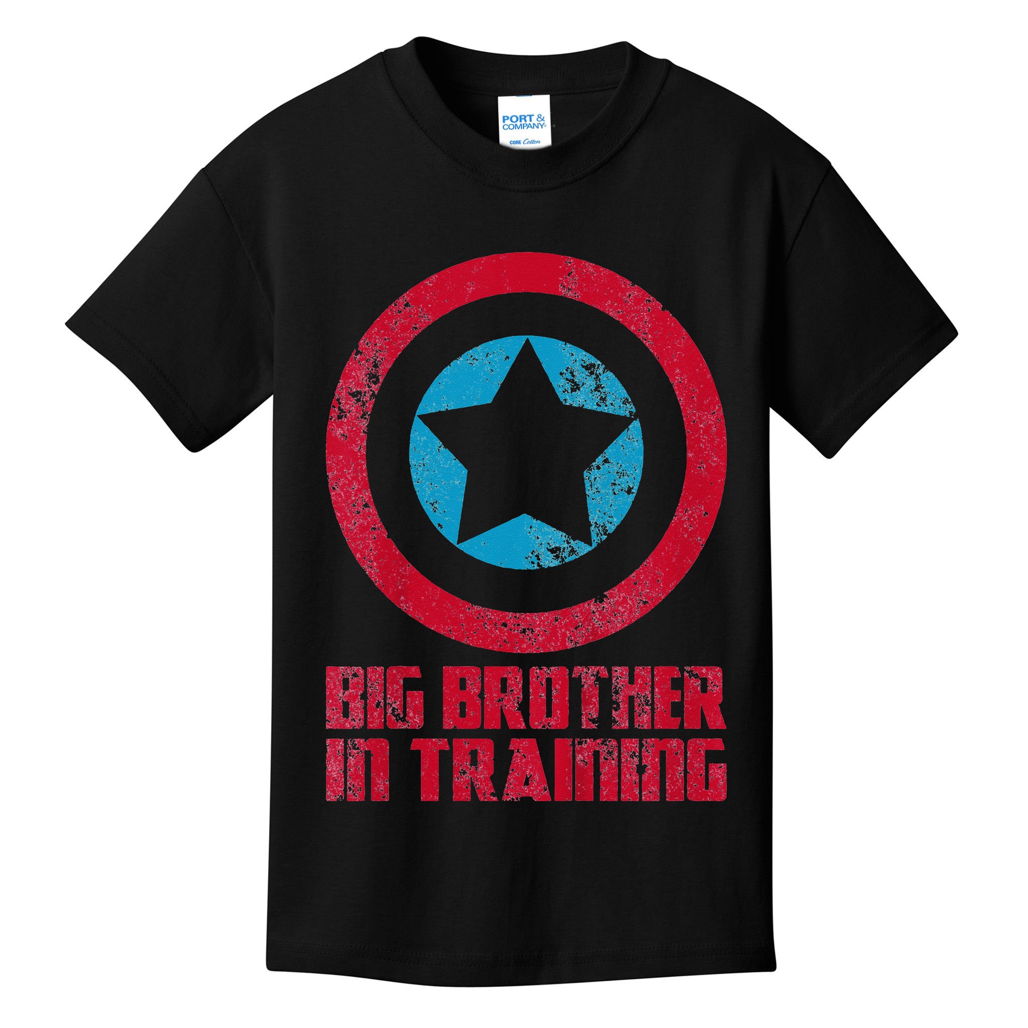 Big Brother In Training Big Bro Superhero Kids T-Shirt