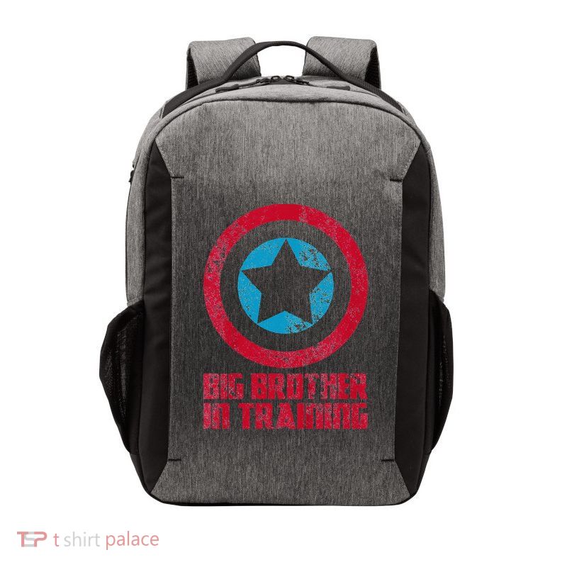 Big Brother In Training Big Bro Superhero Vector Backpack