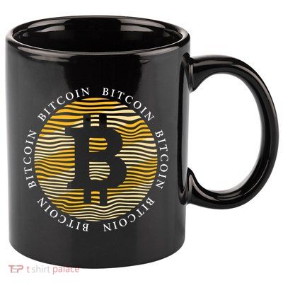 Bitcoin 11oz C Handle Ceramic Mug