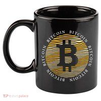 Bitcoin 11oz C Handle Ceramic Mug