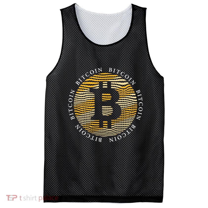 Bitcoin Mesh Reversible Basketball Jersey Tank
