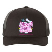 Blood Bank Is Everything Pink Retro Lab Week 2024 Med Tech Yupoong Adult 5-Panel Trucker Hat