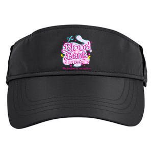 Blood Bank Is Everything Pink Retro Lab Week 2024 Med Tech Adult Drive Performance Visor