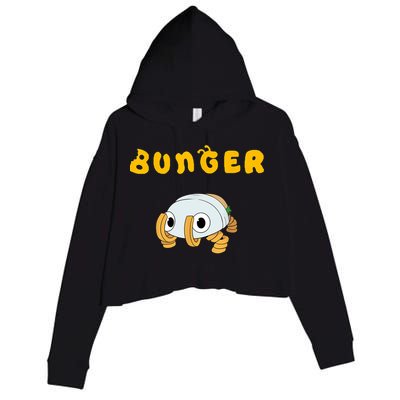Bugsnax Bunger Idea For Fans Crop Fleece Hoodie