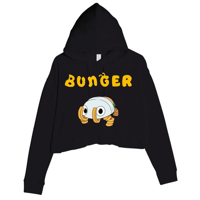 Bugsnax Bunger Idea For Fans Crop Fleece Hoodie