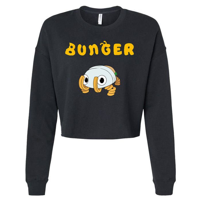 Bugsnax Bunger Idea For Fans Cropped Pullover Crew