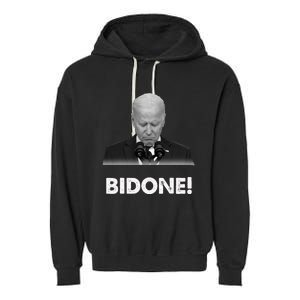 Bidone Biden Is Not Allowed To Run For President Garment-Dyed Fleece Hoodie