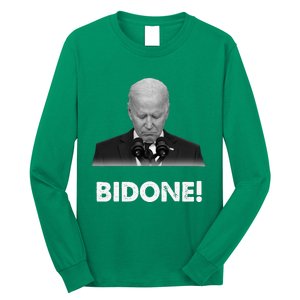 Bidone Biden Is Not Allowed To Run For President Long Sleeve Shirt