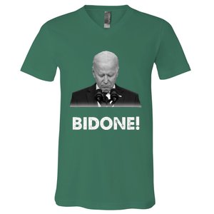 Bidone Biden Is Not Allowed To Run For President V-Neck T-Shirt