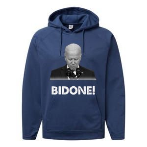 Bidone Biden Is Not Allowed To Run For President Performance Fleece Hoodie