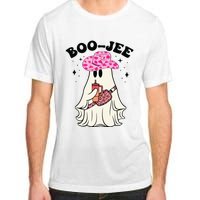 Boujee Boo Jee Spooky Ghost Halloween Leopard Costumes Adult ChromaSoft Performance T-Shirt