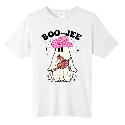 Boujee Boo Jee Spooky Ghost Halloween Leopard Costumes Tall Fusion ChromaSoft Performance T-Shirt