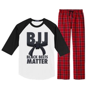 BJJ Brazilian Jiu Jitsu Art Jujitsu Raglan Sleeve Pajama Set