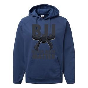 BJJ Brazilian Jiu Jitsu Art Jujitsu Performance Fleece Hoodie