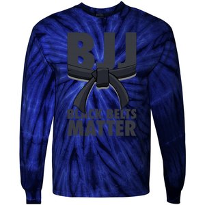 BJJ Brazilian Jiu Jitsu Art Jujitsu Tie-Dye Long Sleeve Shirt