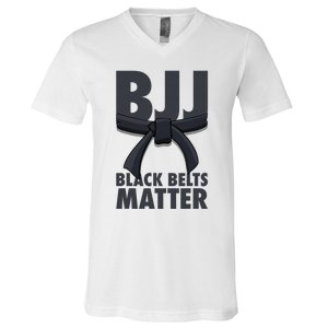 BJJ Brazilian Jiu Jitsu Art Jujitsu V-Neck T-Shirt