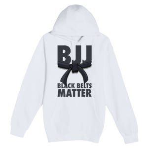 BJJ Brazilian Jiu Jitsu Art Jujitsu Premium Pullover Hoodie