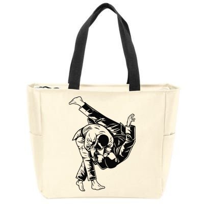 BJJ Brazilian Jiu Jitsu MMA Zip Tote Bag