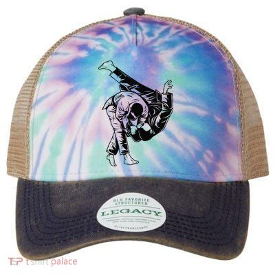 BJJ Brazilian Jiu Jitsu MMA Legacy Tie Dye Trucker Hat