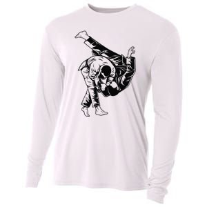 BJJ Brazilian Jiu Jitsu MMA Cooling Performance Long Sleeve Crew