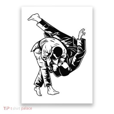 BJJ Brazilian Jiu Jitsu MMA Poster