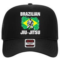 Bjj Brazilian Jiu Jitsu High Crown Mesh Back Trucker Hat