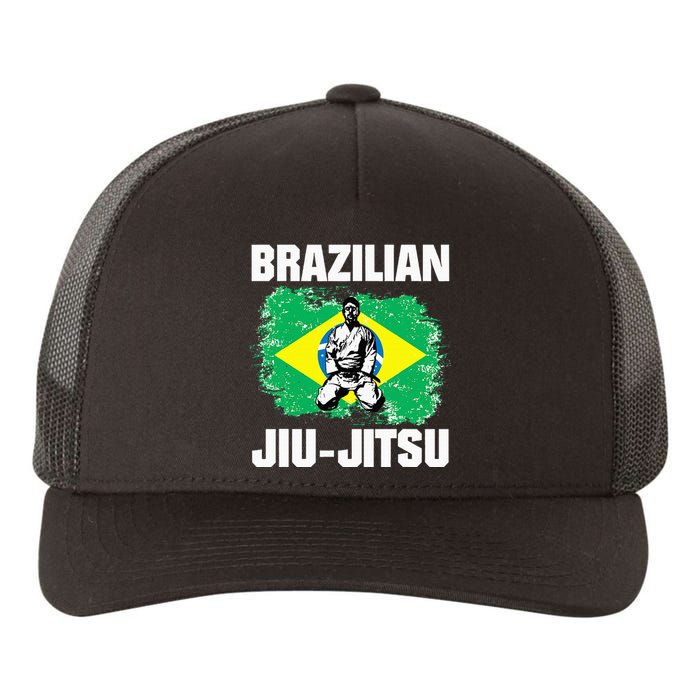 Bjj Brazilian Jiu Jitsu Yupoong Adult 5-Panel Trucker Hat