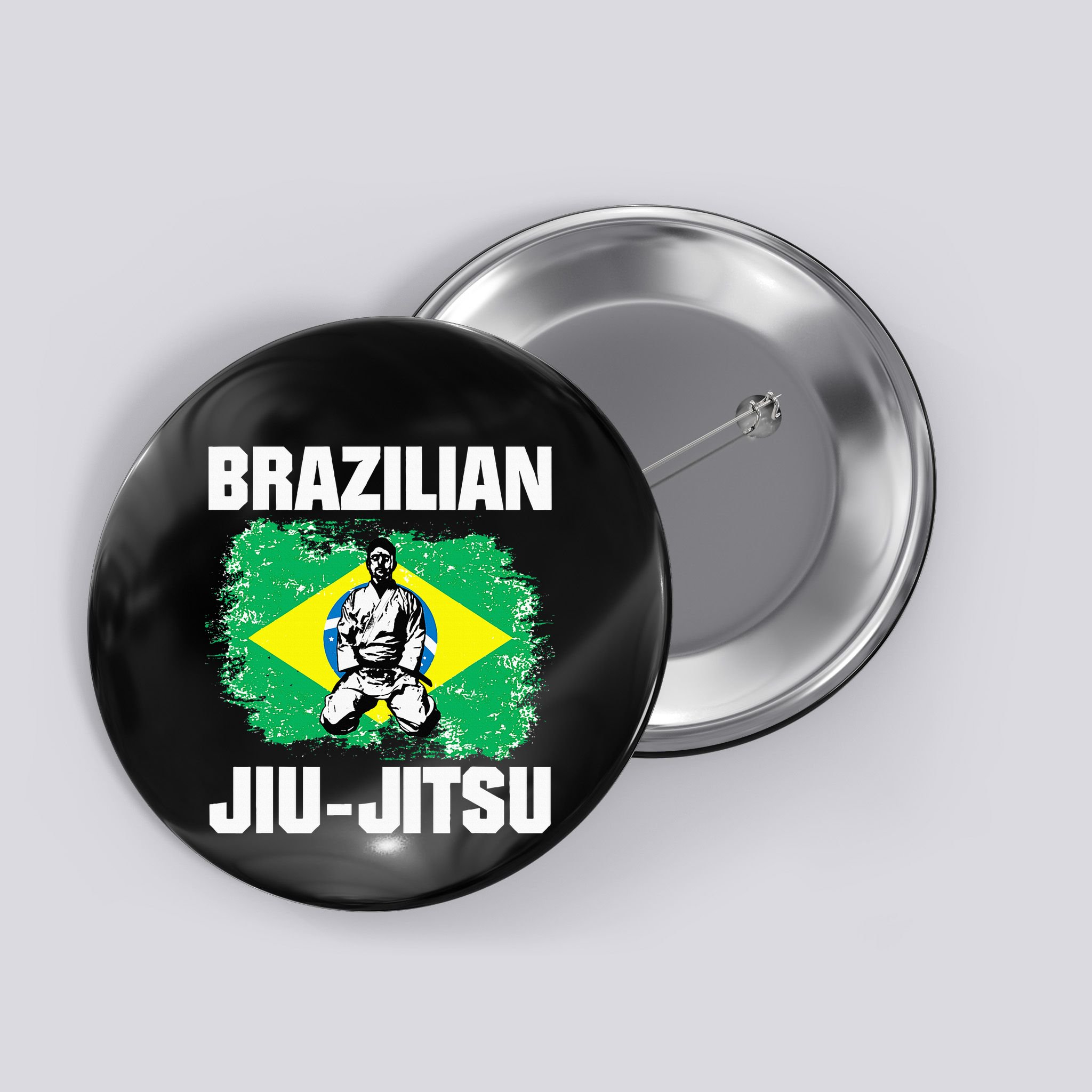 Bjj Brazilian Jiu Jitsu Button