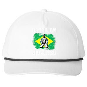 Bjj Brazilian Jiu Jitsu Snapback Five-Panel Rope Hat