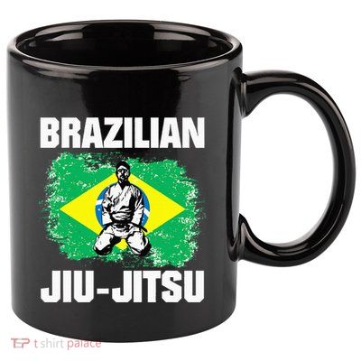 Bjj Brazilian Jiu Jitsu 11oz C Handle Ceramic Mug