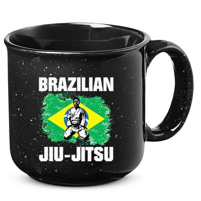 Bjj Brazilian Jiu Jitsu 15oz Campfire Ceramic Mug