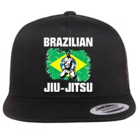 Bjj Brazilian Jiu Jitsu Flat Bill Trucker Hat