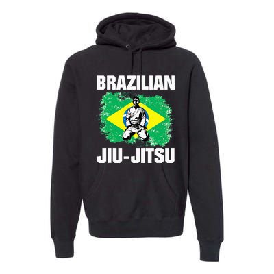 Bjj Brazilian Jiu Jitsu Premium Hoodie