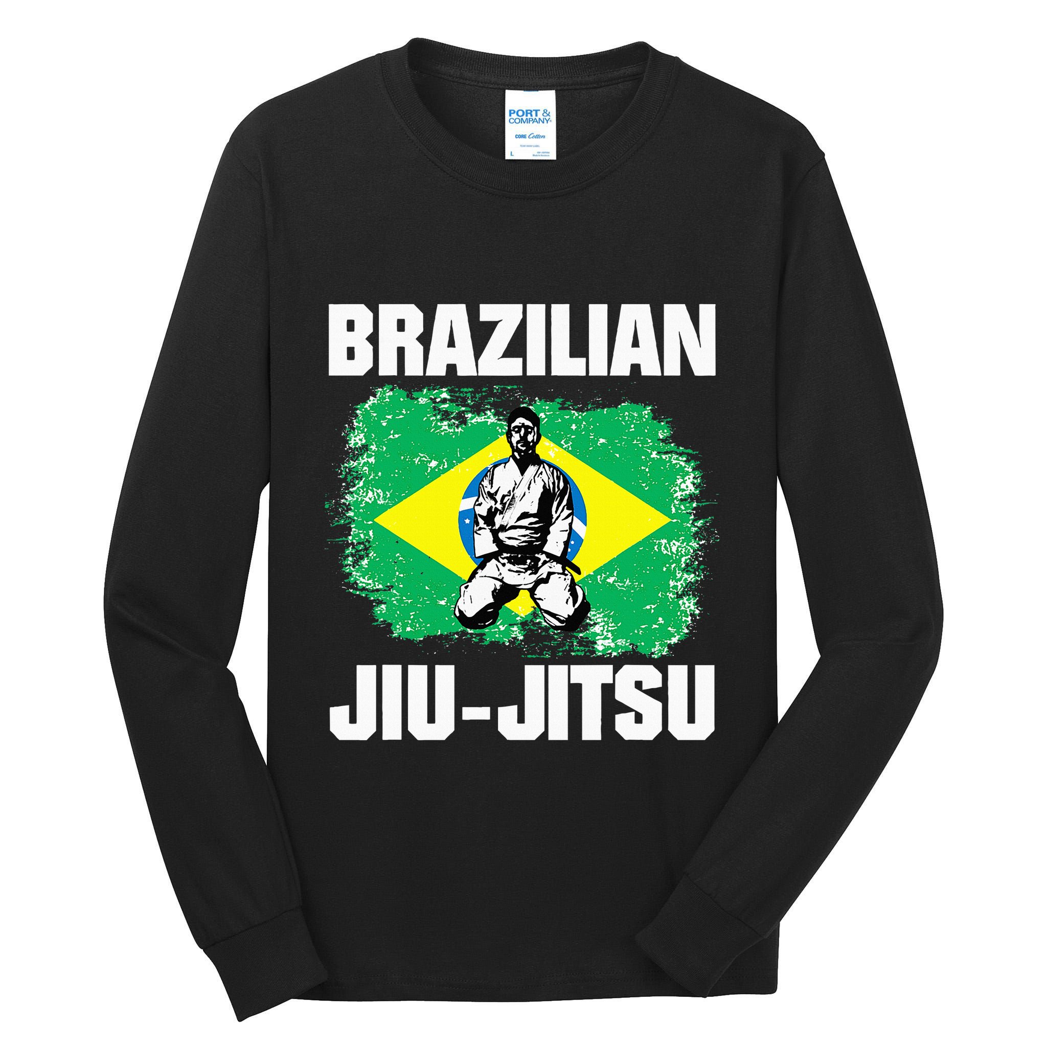 Bjj Brazilian Jiu Jitsu Tall Long Sleeve T-Shirt