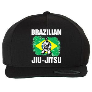 Bjj Brazilian Jiu Jitsu Wool Snapback Cap