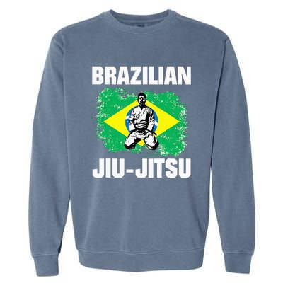 Bjj Brazilian Jiu Jitsu Garment-Dyed Sweatshirt