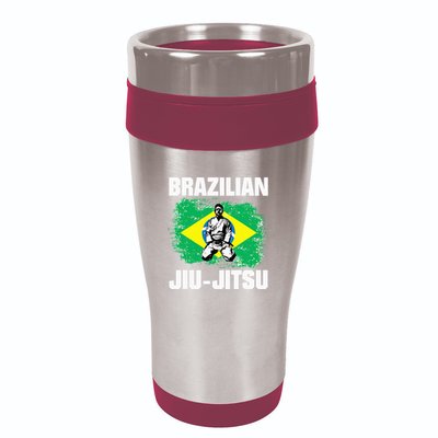Bjj Brazilian Jiu Jitsu 16oz Travel Tumbler