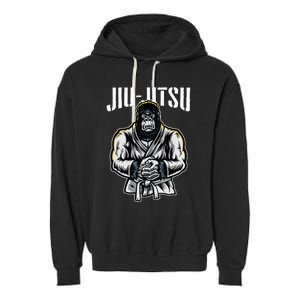 Bjj Brazilian Jiu Jitsu Garment-Dyed Fleece Hoodie