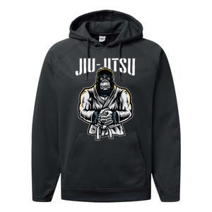 Bjj Brazilian Jiu Jitsu Performance Fleece Hoodie