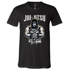 Bjj Brazilian Jiu Jitsu V-Neck T-Shirt