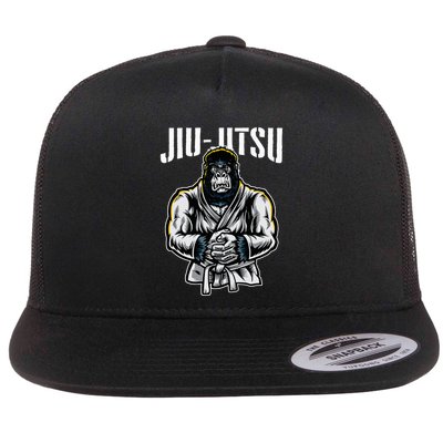 Bjj Brazilian Jiu Jitsu Flat Bill Trucker Hat