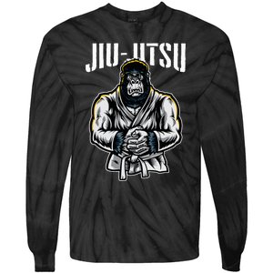 Bjj Brazilian Jiu Jitsu Tie-Dye Long Sleeve Shirt