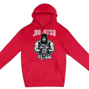 Bjj Brazilian Jiu Jitsu Premium Pullover Hoodie