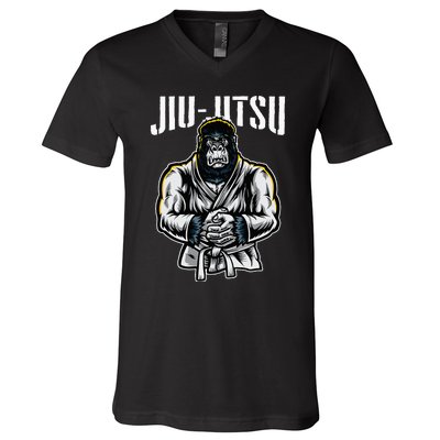 BJJ Brazilian Jiu Jitsu V-Neck T-Shirt