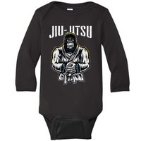 BJJ Brazilian Jiu Jitsu Baby Long Sleeve Bodysuit