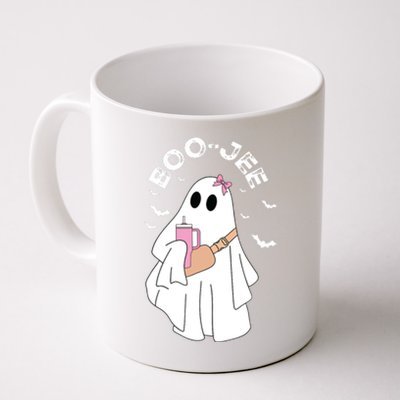 Boujee Boo Jee Ghost Halloween Girl Kids Boy Spooky Season Coffee Mug