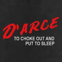 Bjj Brazilian Jiu Jitsu Darce Choke 7 Panel Mesh Trucker Snapback Hat
