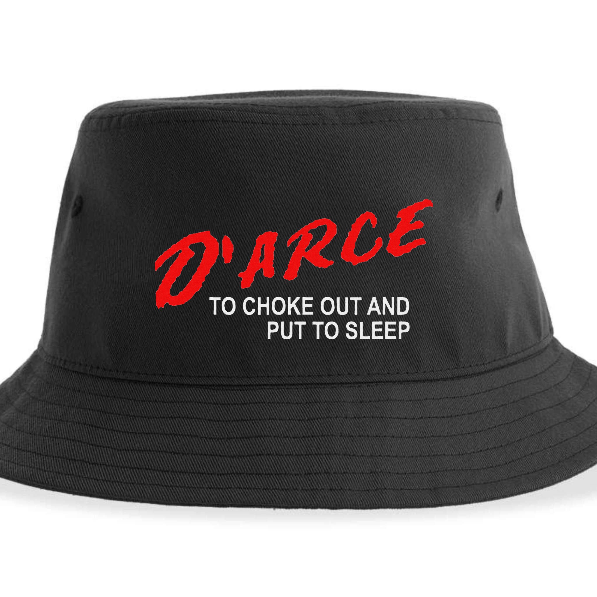 Bjj Brazilian Jiu Jitsu Darce Choke Sustainable Bucket Hat